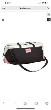 victoria's secret duffle bag nwot pink b